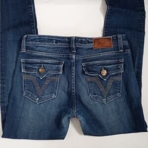 VIGOSS Jeans FIT Skinny Low Rise Dark Wash Women’s Size 7